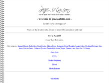 Tablet Screenshot of joecasaletto.com